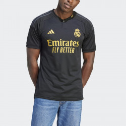 adidas Real Madrid Third Jersey 23/24 - Black - IN9846