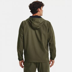 Under Armour Sportstyle Men's Windbreaker Jacket - Green/White - 1361621-390