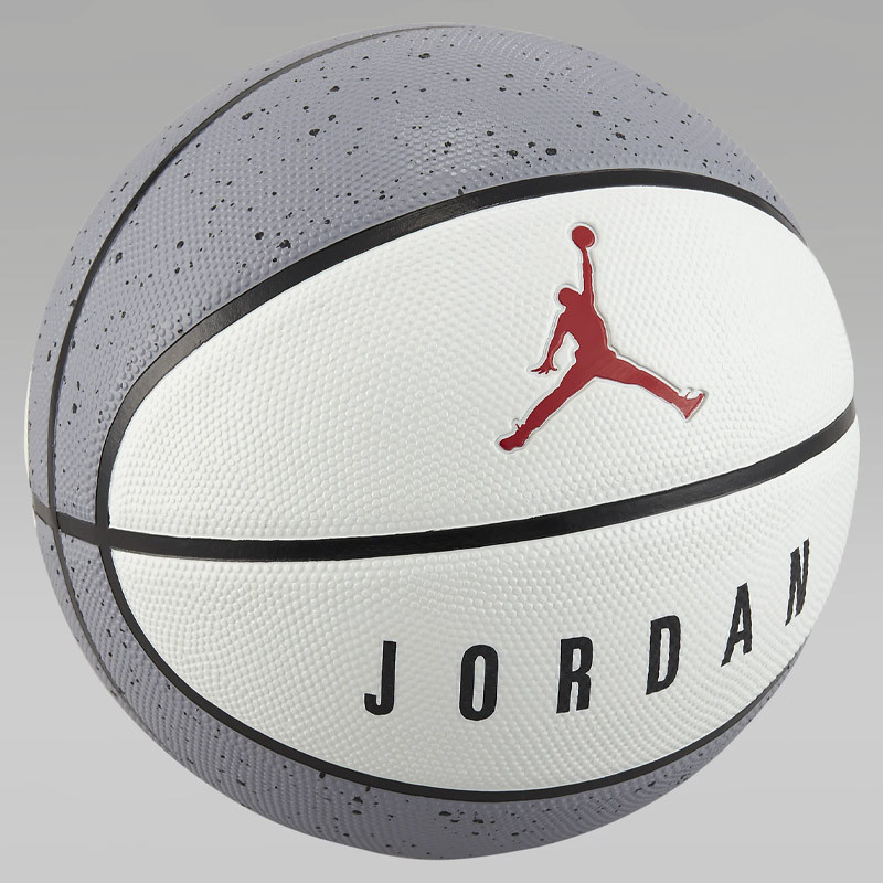 Jordan Playground 8P Basketball (Size 7) - Cement Gray