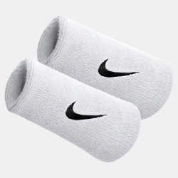 Nike Doublewide Wristbands - White/Black - NNN05-101