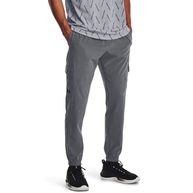 Under Armour Men's Stretch Woven Cargo Pants - Pitch Gray/Black - 1380358-012