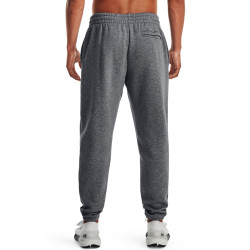 Pantalon de jogging Under Armour Essential Fleece pour homme - Pitch Gray Medium Heather/White - 1373882-012