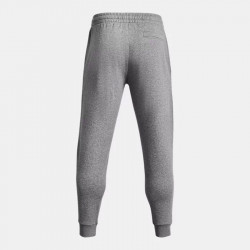 Pantalon de jogging Under Armour Rival Fleece pour homme - Castlerock Light Heather/White - 1379774-025