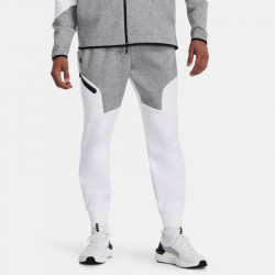 Under Armor Unstoppable Fleece Men's Jogger Pants - Mod Gray/White/Black - 1379808-012