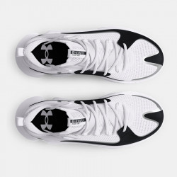 Under Armour Flow FUTR X 3 unisex basketball shoes - White/White/Black - 3026630-100