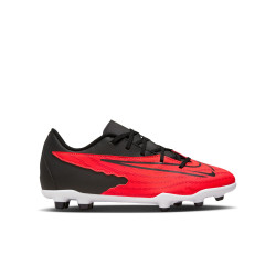 Nike Jr. Phantom GX Club FG/MG Kids' Cleats - Bright Crimson/White/University Red/Black - DD9564-600