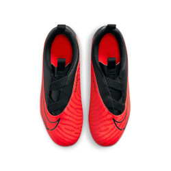 Nike Jr. Phantom GX Academy FG/MG Kids' Cleats - Bright Crimson/White/University Red/Black - DD9549-600
