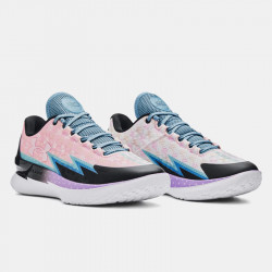 Curry One Low FloTro Unisex Basketball Shoes - Still Water/Pink Sugar - 3022678-400