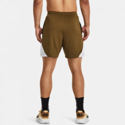 Under armour Curry Splash Men's Basketball Shorts - Coyote/Team Kelly Green - 1380327-498
