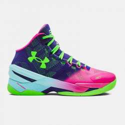 Chaussures de basketball Curry 2 Retro Northern Lights pour homme - 3026052-600
