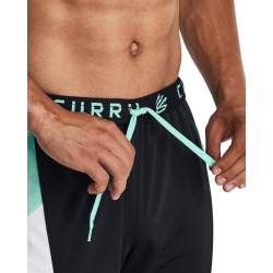 Curry Splash Men's Shorts - Black/Neo Turquoise - 1380327-001