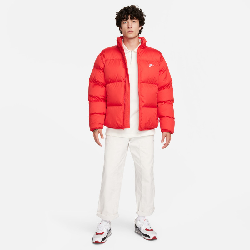 Nike Sportswear Club Men's Down Jacket - University Red/White