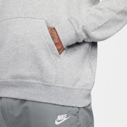 Sweat à capuche Nike Sportswear Club Fleece - Dk Grey Heather/White - DQ5793-063