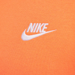 Sweat à capuche Nike Sportswear Club Fleece - Bright Mandarin/Bright Mandarin/White - BV2654-885