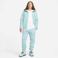 Veste à capuche Nike Sportswear Club Fleece - Mineral/Mineral/White - BV2645-309