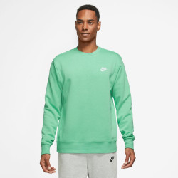 Nike Sportswear Club Fleece Sweatshirt - Spring Green/White - BV2662-363
