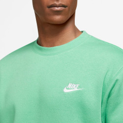 Nike Sportswear Club Fleece Sweatshirt - Spring Green/White - BV2662-363