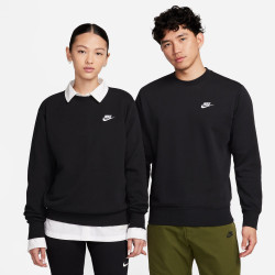 Nike Sportswear Club Fleece Sweatshirt - Black/White - BV2666-010