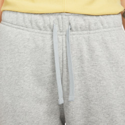 Pantalon de jogging à taille mi-haute femme Nike Sportswear Club Fleece - Dark Grey Heather/White - DQ5191-063
