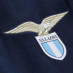 Veste d'entraînement de football Mizuno S.S. Lazio Walk Out pour homme - Bleu marine - P2GEAX76-14