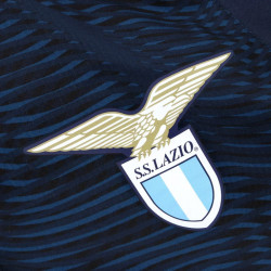 Mizuno SS Lazio Prematch 2023-2024 Men's Football Warm-Up Top - Navy Blue - P2GCAX76-14