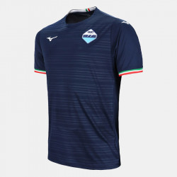 Mizuno SS Lazio Away 2023-2024 Men's Football Shirt - Navy Blue - P2GAAX80-14