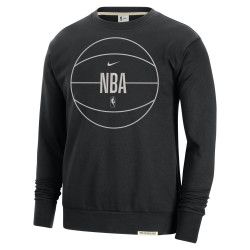 Nike Team 31 Standard Issue Basketball Sweatshirt - Black/Pale Ivory/Lt Iron Ore - FB3765-010