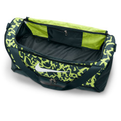 Nike Brasilia Duffel Bag - Deep Jungle/Lt Lemon Twist/White - FB2827-328