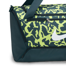 Nike Brasilia Duffel Bag - Deep Jungle/Lt Lemon Twist/White - FB2827-328