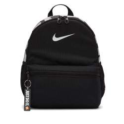 Nike Brasilia JDI Mini Backpack - Black/Metallic Silver/Metallic Silver - DR6091-011