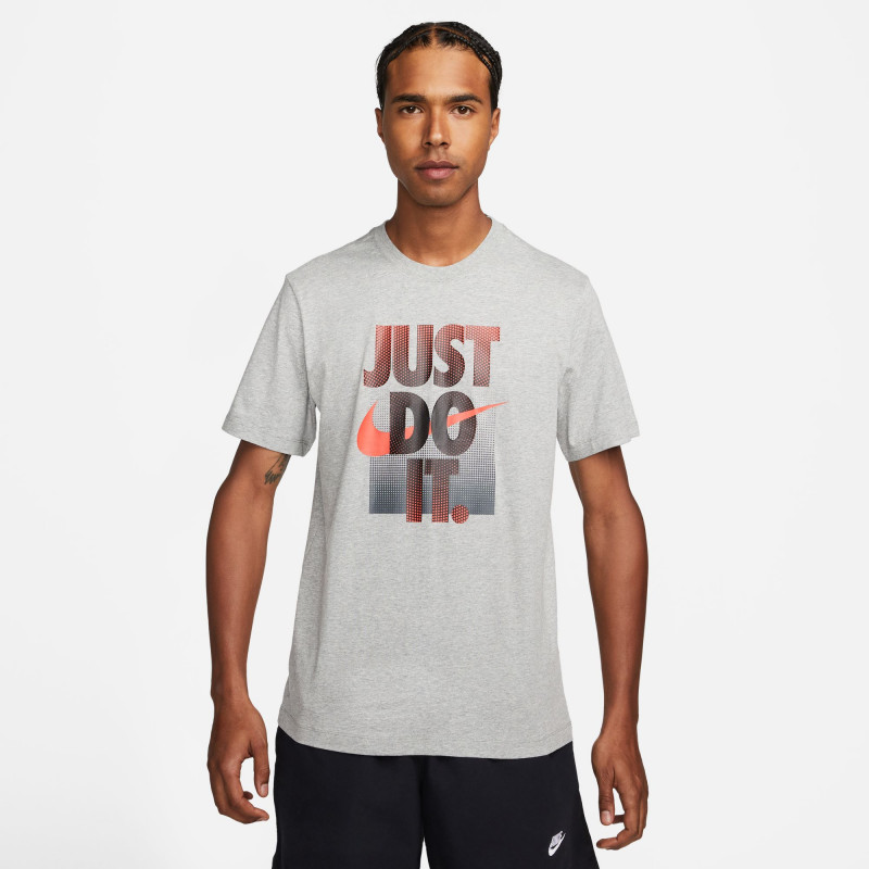 Nike Sportswear Men's Short Sleeve T-Shirt - Dk Gray Heather - DZ2993-063