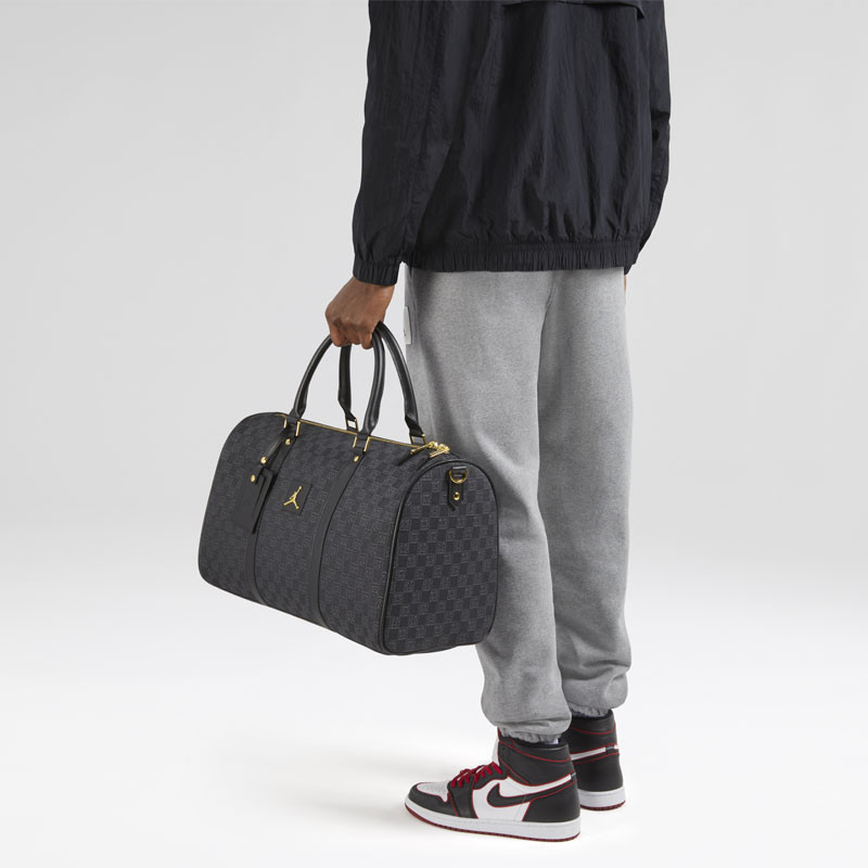 Jordan Monogram Duffle Bag (25L) - Black