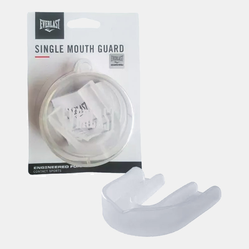 Everlast Single Mouth Guard unisex mouthguard - Clear