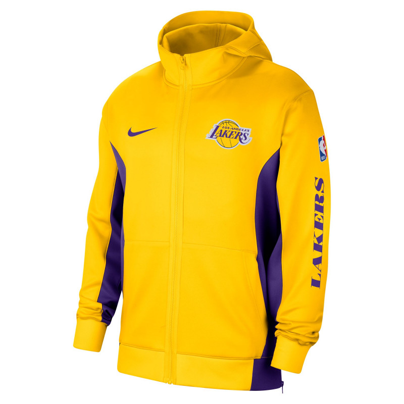 Veste à capuche Nike Los Angeles Lakers Showtime - Amarillo/Field Purple/Field Purple - DX9420-728