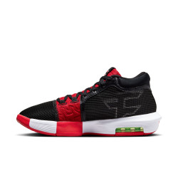 Shoes Nike Lebron Witness VIII Faze - Black/White-University Red-Lime Blast - FV0400-001
