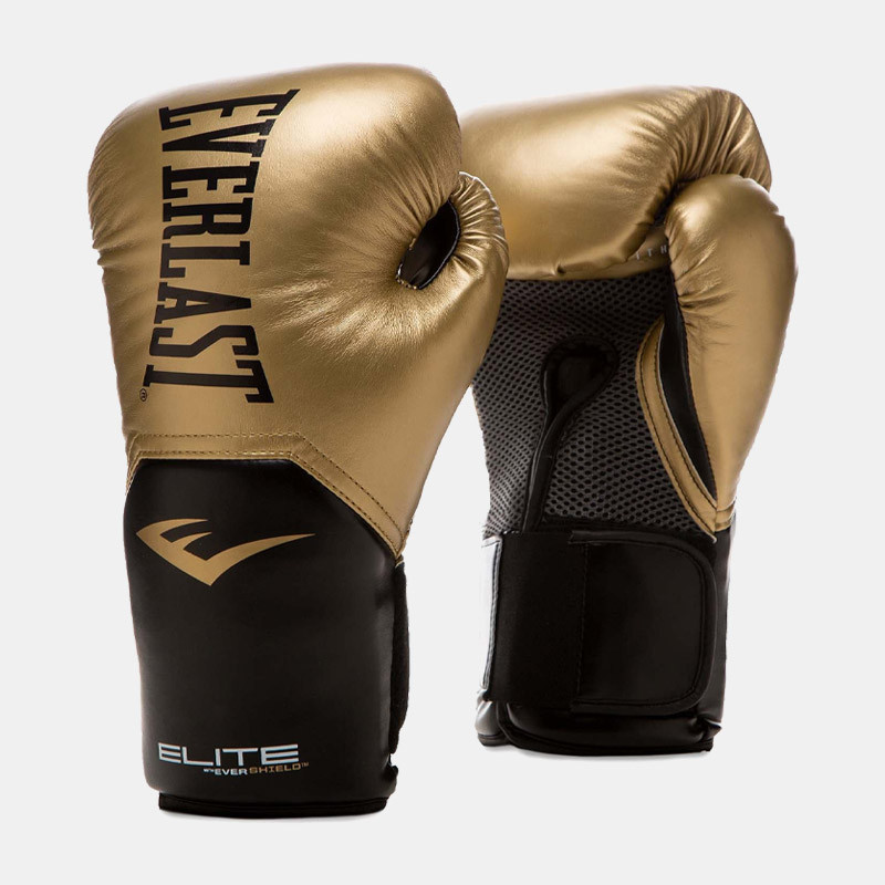 Gants de boxe Everlast Prostyle Elite Boxing Gloves mixte - Gold - 87029X-70-15