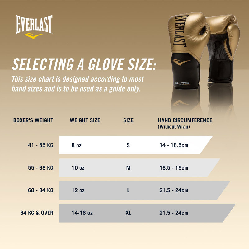 Everlast Prostyle Elite Boxing Gloves unisex boxing gloves - Gold