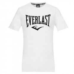Everlast Moss Short Sleeve Training Top for Men - White/Black - 873980-60-3