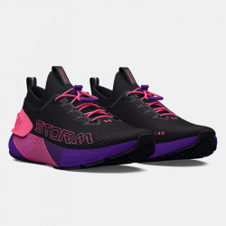 Under Armour HOVR™ Phantom 3 SE Storm Unisex Running Shoes - Black/Pink - 3026610-002