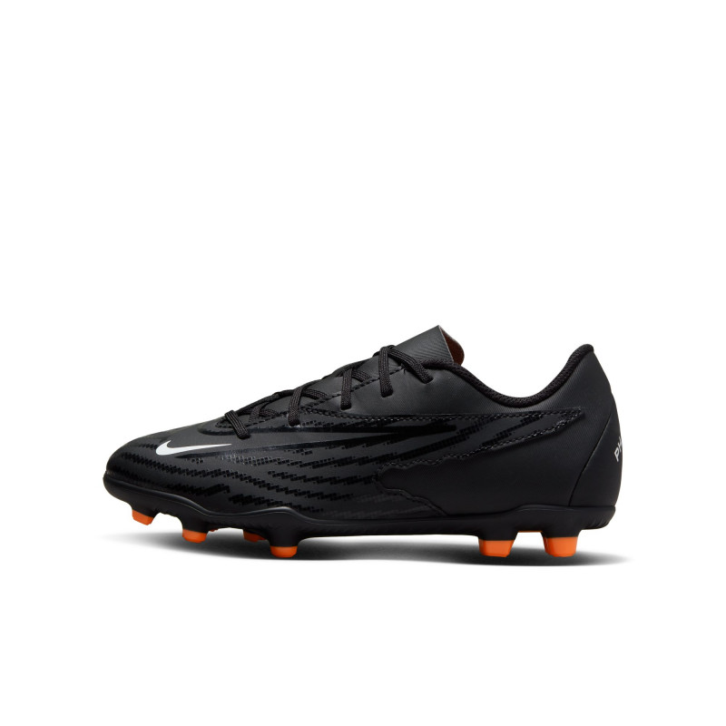 Nike Jr. Phantom GX Club fg/mg Multi-Surface Football Cleats for Teens - Black/Orange