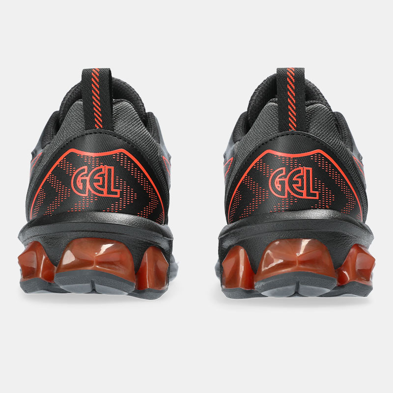 Asics Gel-Quantum 90 IV Gs Kids' Shoes - Graphite Grey/Cherry Tomato