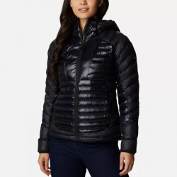 Columbia Labyrinth Loop™ Hooded Down Jacket for Women - Black - 1955323-010