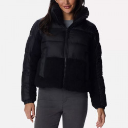 Columbia Leadbetter Point™ Hybrid Sherpa Down Jacket for Women - Black - 1955243-010