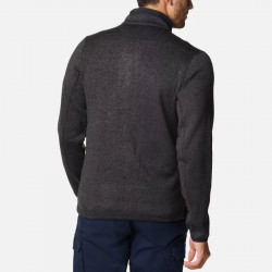 Columbia Sweater Weather™ Fleece Jacket for Men - Black Heather - 1954101-010