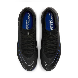 Nike Zoom Mercurial Vapor 15 Pro FG Cleats - Black/Chrome-Hyper Royal - DJ5603-040