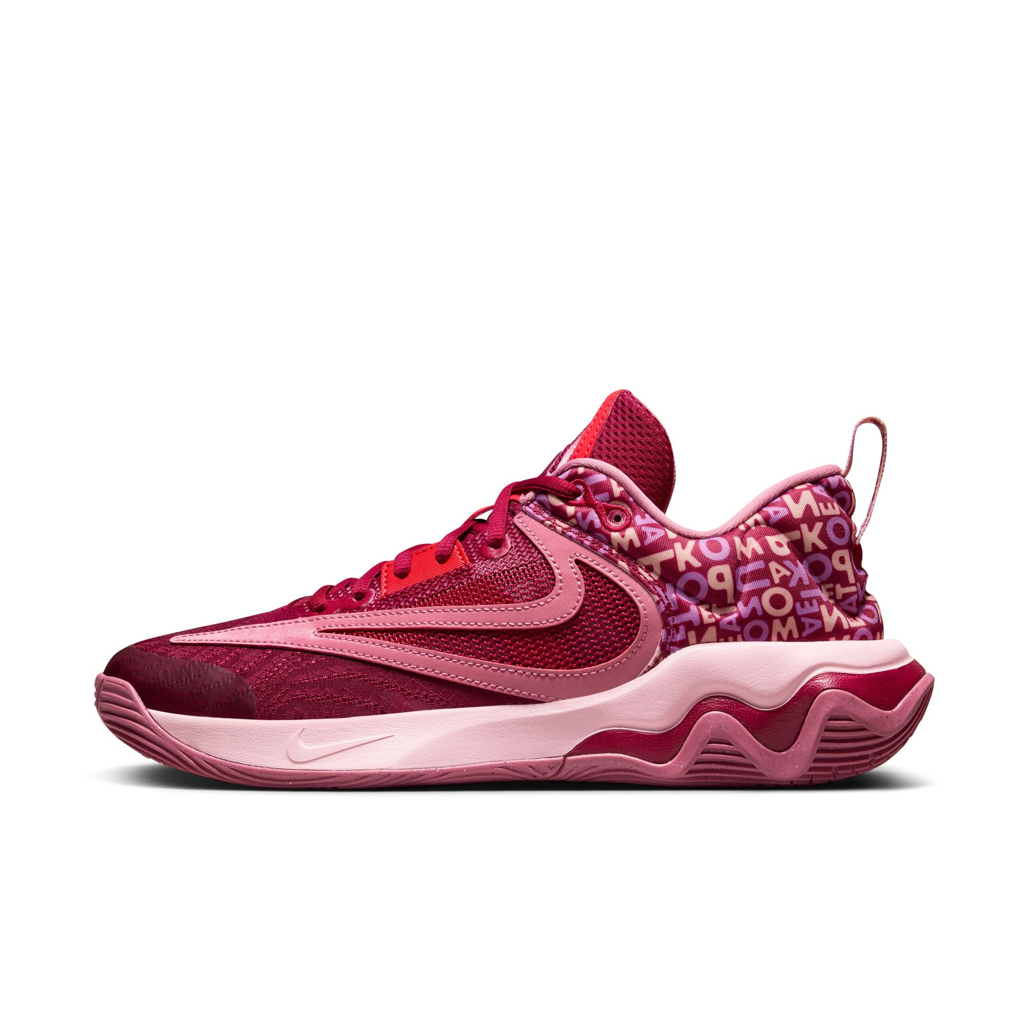 Chaussures Nike Giannis Immortality 3 - Noble Red/Ice Peach-Desert Berry