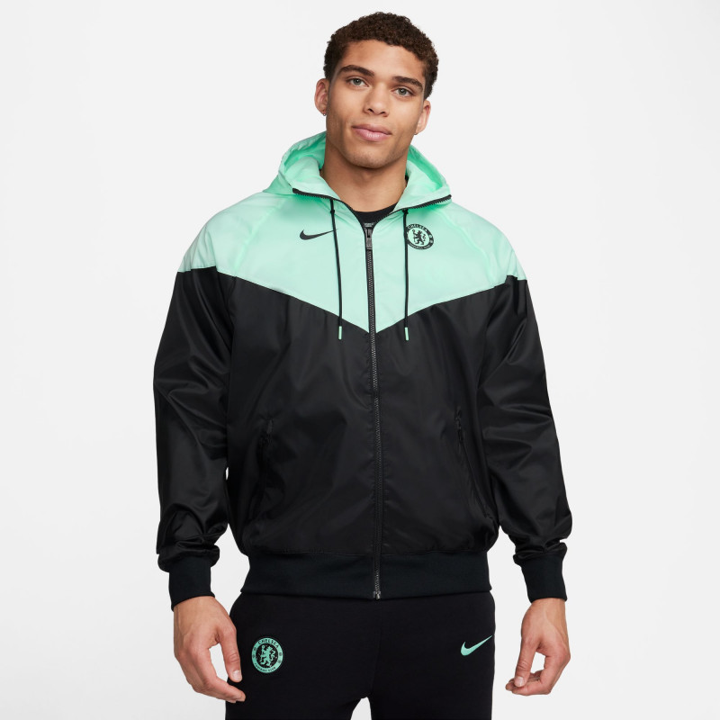 Veste à capuche Nike Chelsea FC Sport Essentials Windrunner - Mint Foam/Black/Black - FD8372-353