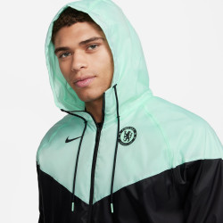 Veste à capuche Nike Chelsea FC Sport Essentials Windrunner - Mint Foam/Black/Black - FD8372-353