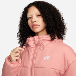 Parka femme Nike Sportswear Therma-FIT Classics - Red Stardust/White - FB7675-618