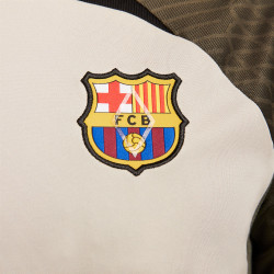 Nike FC Barcelona Dri-FIT Strike Short Sleeve Top - Rope/Black/Redwood/Black - DX3016-222